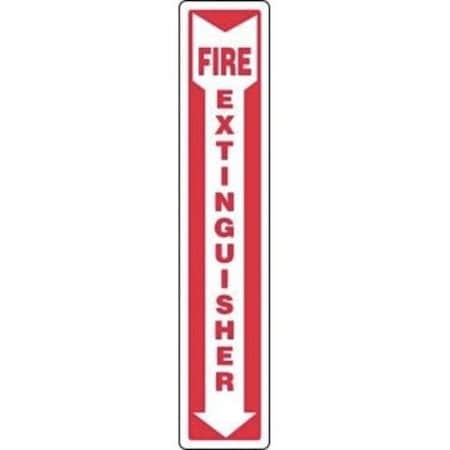 Accuform FIRE Safety Sign FIRE EXTINGUISHER MFXG547VP MFXG547VP